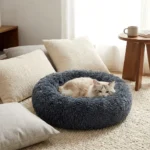 Calming Donut Cat Bed - Image 2