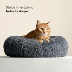 Calming Donut Cat Bed - Image 3
