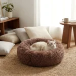 Calming Donut Cat Bed - Image 8