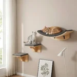 Modular Cat Wall Lounger Set for Climbing and Relaxation - Image 4