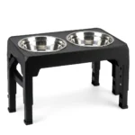 Adjustable Elevated Dog Feeder Stand