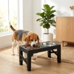 Adjustable Elevated Dog Feeder Stand - Image 2