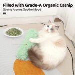 Interactive Catnip Plush Pillow - Image 2