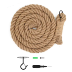 Phodan Cat Sisal Climbing Rope — Ceiling-Mounted, 9.8 ft, for Modern Cat Walls - Image 3