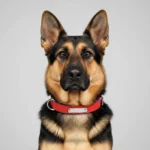 Dual D-Ring PU Leather Dog Collar with Nameplate - Image 8