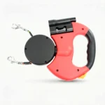 Dual Dog Leash with Anti-Tangle Rotation