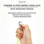 Dual Dog Leash with Anti-Tangle Rotation - Image 7