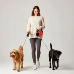 Dual Dog Leash with Anti-Tangle Rotation - Image 10